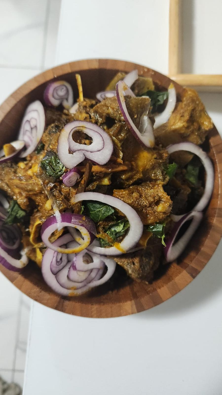 Isi-Ewu — Rosies' signature Eastern Nigerian native delicacy